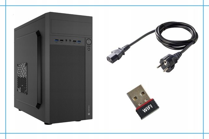 Komputer Stacjonarny Intel Core i7 16GB 1000GB SSD Win 10 DVD WiFi Szybki zdjęcie 3