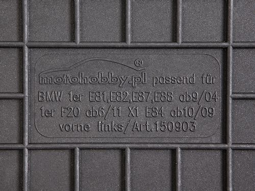 BMW 1 E81 E82 E87 E88 DYWANIKI GUMOWE DEDYKOWANE na Arena.pl