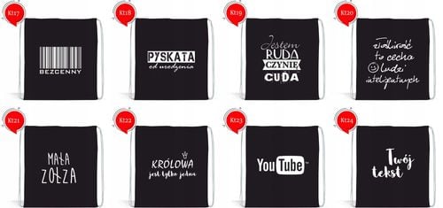 Workoplecak worek super kobieta twoje imię prezent na Arena.pl