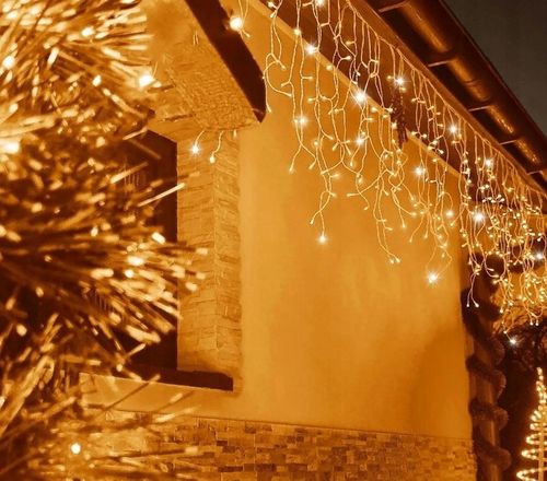 SOPLE 500 LED LAMPKI ZEWNĘTRZNE ŚWIĄTECZNE CIEPŁE 19m TRYTYTKI PROGRAMATOR na Arena.pl