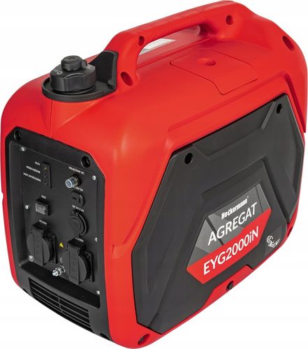 AGREGAT PRĄDOTWÓRCZY GENERATOR PRĄDU INWERTOROWY NA BENZYNĘ CICHY 2KW na Arena.pl