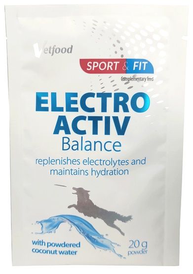 Elektrolity dla psów zapobiegające odwodnieniu - Electroactiv Balance 20g zdjęcie 1