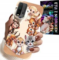 ETUI DO XIAOMI REDMI 9T - PLECKI DLA DZIECI W ZWIERZĘTA LEŚNE CASE