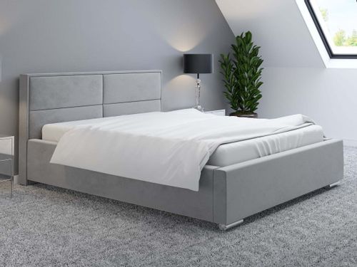 NOWOCZESNE ŁÓŻKO TAPICEROWANE 120X200 Z POJEMNIKIEM na Arena.pl