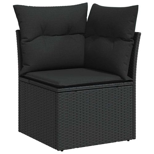 Zestaw Sof na Ogród 13 pcs Czarny polirattan na Arena.pl