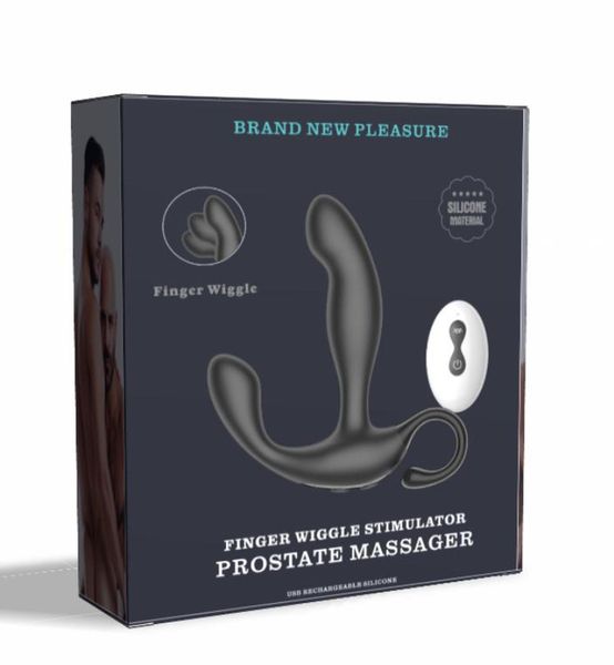Finger Wiggle Prostate Massager With Remote zdjęcie 13