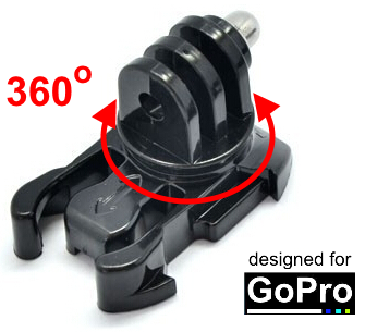 SZYBKOZŁĄCZKA OBROTOWA 360 STOPNI DO GOPRO 7 6 5 4 3 SESSION na Arena.pl