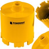 OTWORNICA DIAMENTOWA SEGMENTOWA 83MM WIERTŁO KORONKA DO PUSZEK BETONU M14