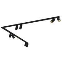 Loftowa lampa biurowa Mono 7700 nowoczesna z regulacją czarna