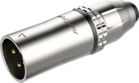 Roxtone Złącze wodoodporne IP67 3 pinowy wtyk XLR męski RX3MWP-NG
