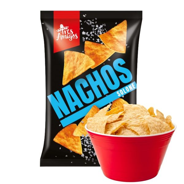 NACHOSY SEROWE BEKONOWE SOLONE PAPRYKOWE SALSA DIP SOS SEROWY POMIDOROWY zdjęcie 4