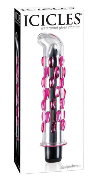 ICICLES No 19 Szklany Wibrator G-spot zdjęcie 1