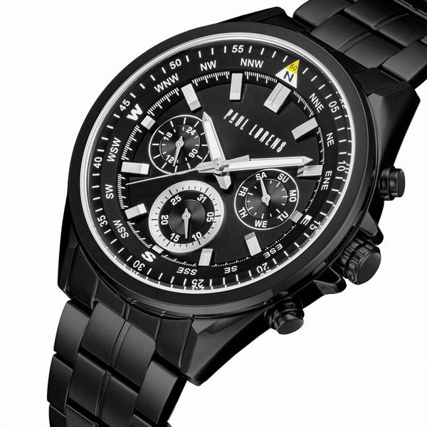 zegarek męski paul lorens pl20009b-1a5 + box zdjęcie 2