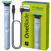 Golarka Philips OneBlade First Shave z ostrzem do skóry wrażliwej QP1324/20