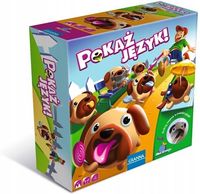 GRA PLANSZOWA EDUKACYJNA RODZINNA POKAŻ JĘZYK GRANNA