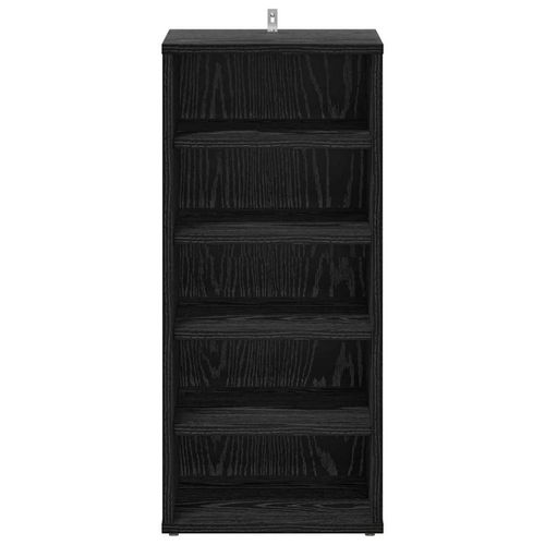 Szafka na buty z półką Czarny dąb 32 x 35 x 70 cm na Arena.pl