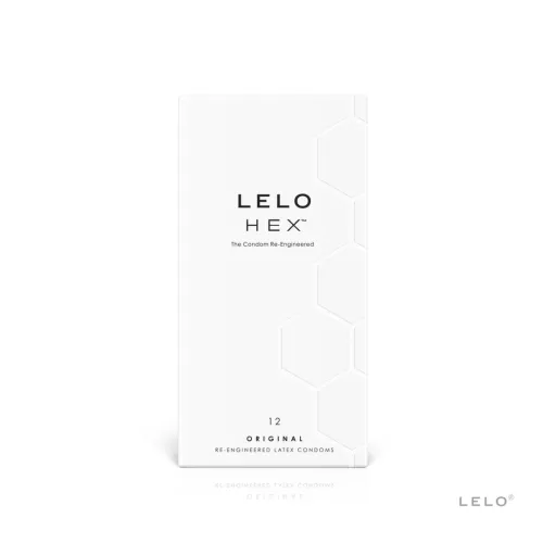 lelo hex original 12 szt. prezerwatywy o strukturze heksagonalnej na Arena.pl