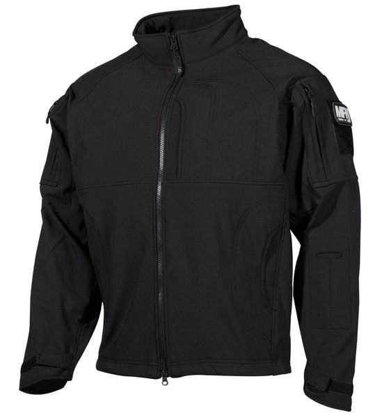 Kurtka typu soft shell "Liberty" czarna zdjęcie 1