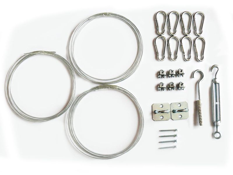 ŻAGIEL HDPE PRZECIWSŁONECZNY TRÓJKĄT 7X7X7 zdjęcie 11