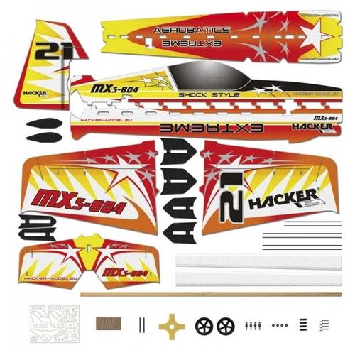 MXS-804 Vector ARF Star Green - Samolot Hacker Model na Arena.pl