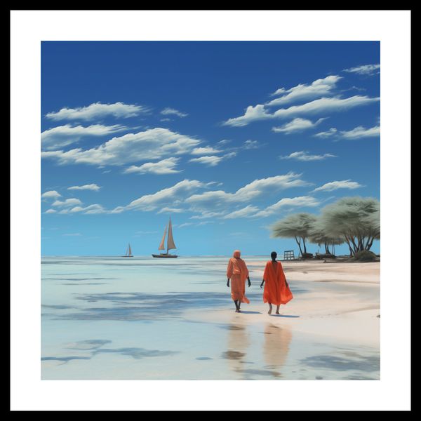 Plakat 50x50cm Spokój w Piaskach zdjęcie 3