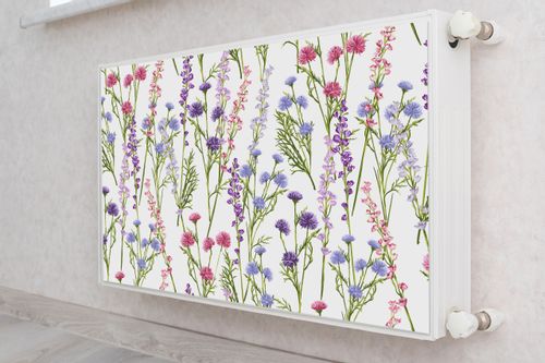 Maskownica Magnetyczna Na KALORYFER Wiosenne Dzikie KWIATY 100cm x 60cm na Arena.pl