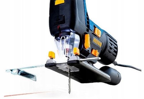 Wyrzynarka wahadłowa 800 W z laserem i oświetleniem LED + brzeszczoty na Arena.pl