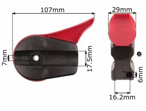 LINKA GAZU UNIWERSALNA REGULOWANA KOSIARKI GAŹNIK zdjęcie 3