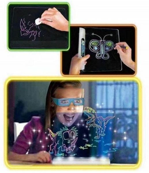 Magiczna Tablica Do Rysowania 3D XXL Kosmos zdjęcie 4