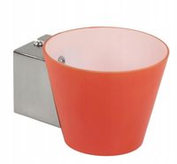 Candellux Kinkiet Simonet G9 40W Srebrno-Pomarańczowy