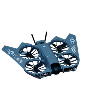 DJI NEO 2 Protection Bomber Jet Wings szare bialy znaczek