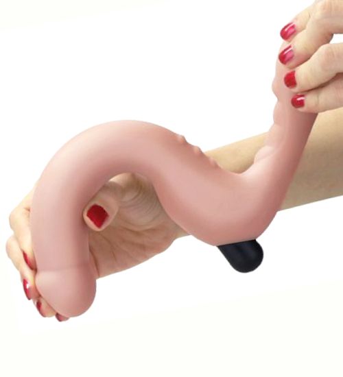 Strap-on z wibracjami bez szelek zdjęcie 3