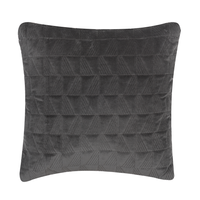 Poduszka dekoracyjna 45 x 45 cm szara LALAM