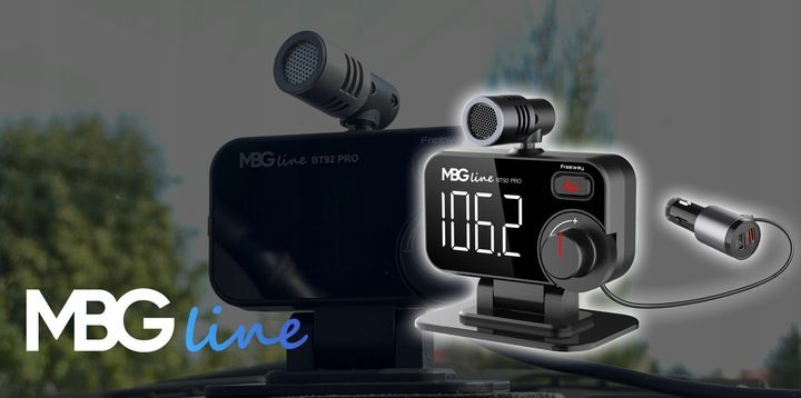 Transmiter FM Bluetooth 5.0 ładowarka USB QC 3.0 zdjęcie 3