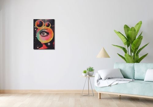 Obraz 40x60cm Oko w Kosmosie na Arena.pl