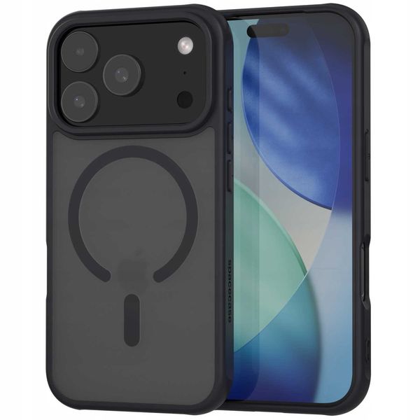 Spacecase Hybrid Mag Iphone 17 Pro Black zdjęcie 4