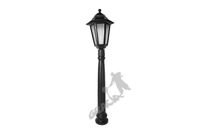 LAMPA A01 Z KLOSZEM ALUMINIOWYM ŻELIWNA OGRODOWA RETRO ELEGANCKA STOJĄCA DO OGRODU