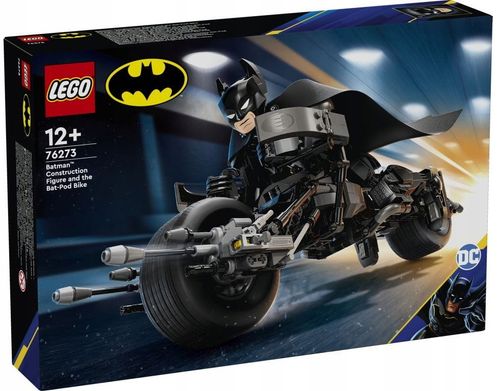 76273 - lego batman - figurka batmana™ do zbudowania i batcykl na Arena.pl