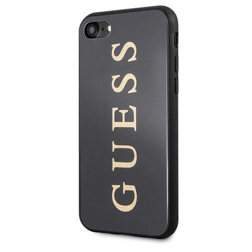 Etui Guess Double Layer Glitter do iPhone 8 / 7 (czarne) na Arena.pl