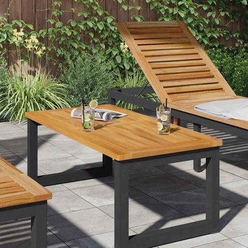 Blat stołu Brązowy 100 x 50 x 2 cm lite drewno akacjowe na Arena.pl