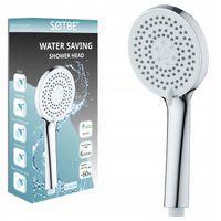 Wodooszczędna słuchawka prysznicowa 5 zakresowa wielofunkcyjna