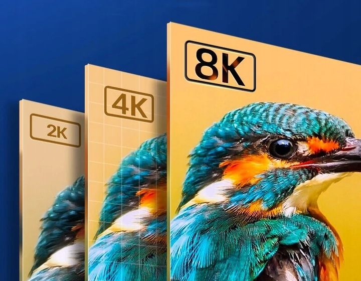 KABEL HDMI 2.1 48Gbps 8K 60Hz 4K 120Hz UHD HDR PRZEWÓD Z OPLOTEM DO PS5 5m zdjęcie 2