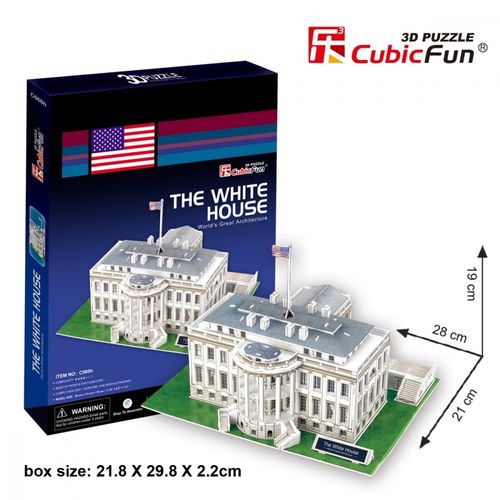 Cubicfun Puzzle 3D Biały Dom na Arena.pl
