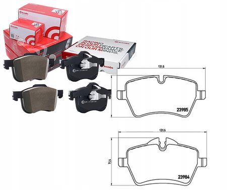 KLOCKI HAM MINI COOPER BREMBO na Arena.pl