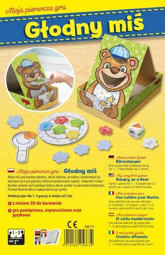 Gra Moja Pierwsza Gra - Głodny Miś na Arena.pl