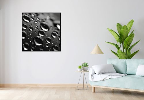 Plakat 90x90cm Mikrokosmos Kropelek na Arena.pl