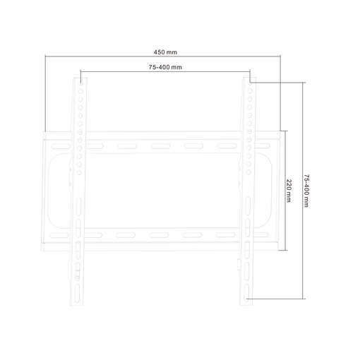 Uchwyt do telewizora 26"-55" Cabletech na Arena.pl