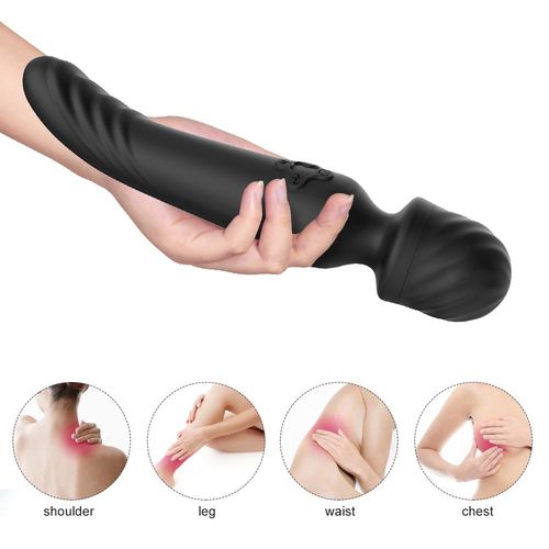 masażer łechtaczki podgrzewany wibrator 22cm 9tryb na Arena.pl