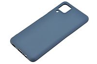 Etui silikonowe Tint do Samsung Galaxy A12 / M12 granatowy