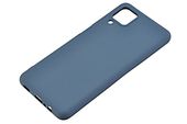 Etui silikonowe Tint do Samsung Galaxy A12 / M12 granatowy